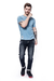 Camiseta masculina de algodão cor sólida t camisa masculina causal o pescoço