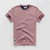 Camiseta masculina de algodão cor sólida t camisa masculina causal o pescoço - comprar online