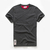 Camiseta masculina de algodão cor sólida t camisa masculina causal o pescoço - Griffes Like