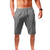 Calça de algodão esportiva rápida masculina, calça monocromática, roupa de na internet