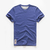 Imagem do Camiseta masculina de algodão cor sólida t camisa masculina causal o pescoço