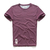Camiseta masculina de algodão cor sólida t camisa masculina causal o pescoço na internet