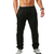Calça de algodão esportiva rápida masculina, calça monocromática, roupa de - Griffes Like