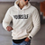 Imagem do 2021 gótico masculino algodão velo hoodies carta impressão moletom manga long