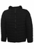 Jaqueta 6057preta Masculina Puffer Impermeável Gorro Removível Preta 6057