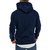 Covrlge-moletom de manga comprido masculino com capuz casual, blusa de menino, f