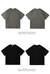 Camiseta casual de algodão de manga curta masculina, blusa solta de streetwear, - Griffes Like