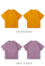 Camiseta casual de algodão de manga curta masculina, blusa solta de streetwear,
