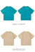 Imagem do Camiseta casual de algodão de manga curta masculina, blusa solta de streetwear,