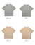 Camiseta casual de algodão de manga curta masculina, blusa solta de streetwear, - Griffes Like