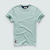Camiseta masculina de algodão cor sólida t camisa masculina causal o pescoço na internet