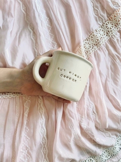 TAZA "BUT FIRST, COFFE" - comprar online