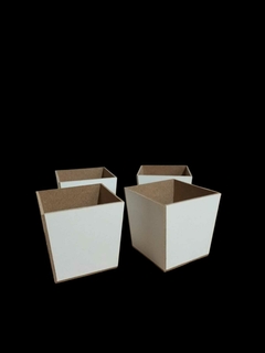 Macetas Fibroplus Blanco