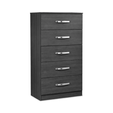 CHIFFONIER FAMILY EBANO 5C 1195x635x470 - comprar online