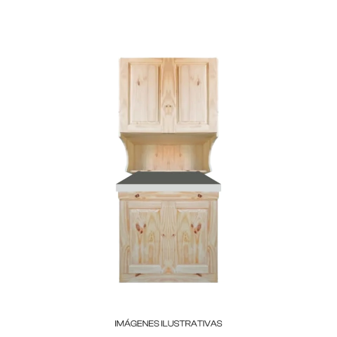 COMBO BAJO MESADA SOLO PUERTA + ALACENA 80cms - comprar online