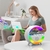 G Speaker Smart Station Luminária Caixa De Som E Carregador e relógio Cor Branco - CLC Acessórios