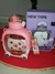 Garrafa de água urso cute bear cup com adesivos