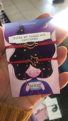 Pulseras para pareja ajustables surtidas - comprar en línea