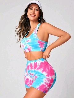 conjunto gringo tie dye