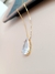 Colar com Pingente de Gota de Cristal Grande - Catileia Semijoias