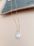 Colar com Pingente de Gota de Cristal Grande - comprar online