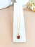 Conjunto Quadrado com Pedra Jaspe Vermelho - loja online