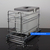 Cesto de residuos simple con tapa, extracción total PET 15lts, Vibo - comprar online