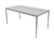 MESA LUMINA 1.3 CON PATA BLANCA