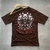 camiseta-oversized-original-trip-side-marrom-cachorros-3-cabeças-com-estampa-nas-costas-streetwear-alfenas-tropa-do-rei