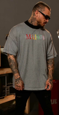 Camiseta Oversized Name Color
