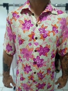 CAMISA FLORIDA MANGA CURTA