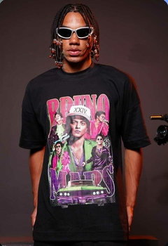 Camiseta Oversized Bruno Mars