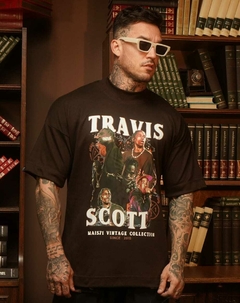 Camiseta Oversized Travis Scott