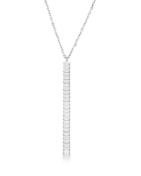 Colar Gravata Prata - comprar online