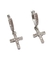 Argolinha Crucifixo Prata - comprar online
