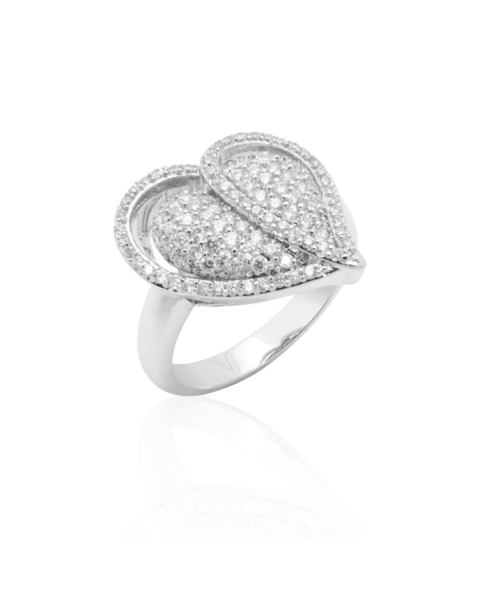 Anel Amor Prata - comprar online