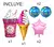 Set de globos x5