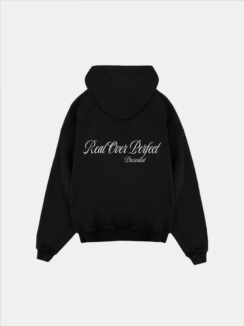 Buzo Oversized "Real Over Perfect"