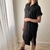 Vestido camisero de lino - comprar online