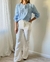 Pantalon Oxford de lino