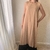 Vestido largo liso combinado - comprar online
