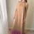 Imagen de Vestido largo liso combinado