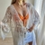 kimono de tul bordado en internet