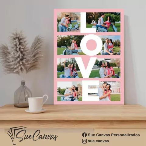 Cuadro LOVE collage