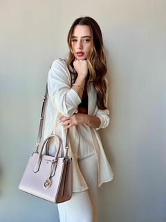 Bolsa Michael Kors Transversal Mercer Rose - CF Imports