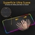 Mousepad Gamer RGB LED Grande Preto Speed Impermeável na internet