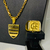kit Flamengo Banhado a ouro18k