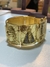 Imagem do Bracelete Santa ceia em moeda antiga com banho de ouro18k