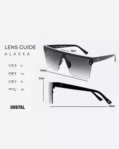 Imagen de Orbital ALASKA Negro - Lentes de Sol