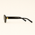 Tendencia lente de sol Oval Negro - Atelier Óptica 